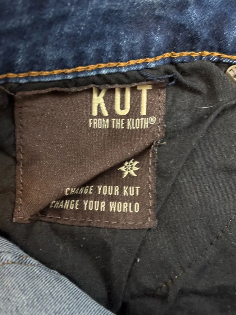Kut From The Kloth Jeans Womens 12 Blue Boyfriend Mid‎ Rise Med Wash Denim